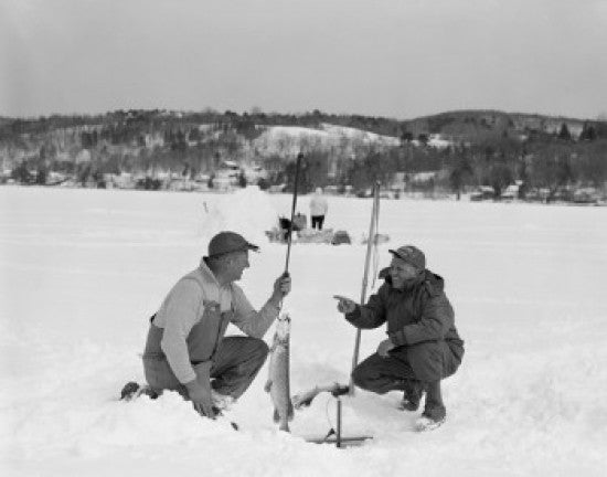 Ice Fishing Fine Art Print - Stunning Wall Décor
