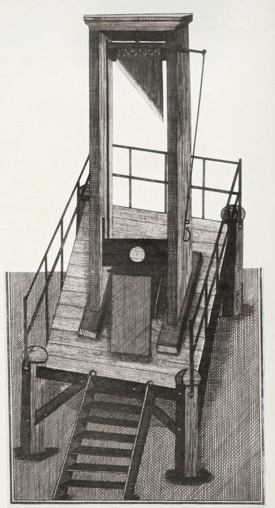 French Revolution Guillotine Fine Art Print | PosterPrint