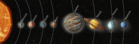 Solar System Orbits Illustration Fine Art Print by Spencer Sutton