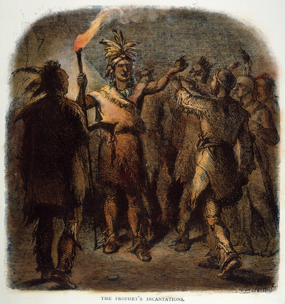 Tenskwatawa - Native American Prophet Fine Art Print | Granger Collection