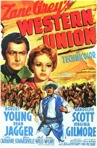 Western Union Movie Poster Print (11x17) for Home Décor