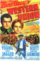 Western Union Movie Poster Print (11x17) for Home Décor