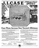 Vintage 1919 J.I. Case Tractor Plows Advertisement Poster Print