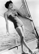 Carolyn Jones Strapless Swimsuit on Boat Photo Print