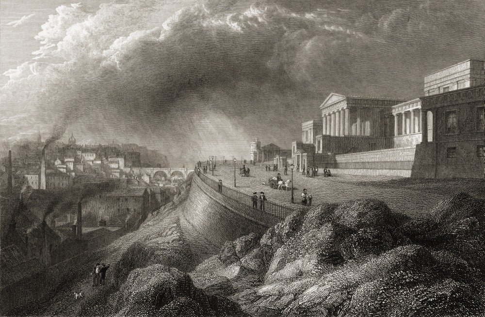 Edinburgh New Royal High School Fine Art Print - 1832