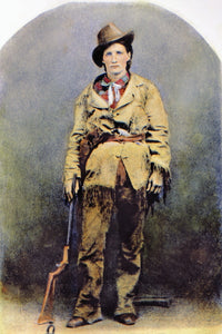 Calamity Jane Fine Art Print - Oil Over Photograph, 1895