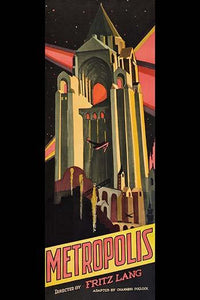 Futuristic Skyscraper Poster from Metropolis (1927) | Fine Art Print