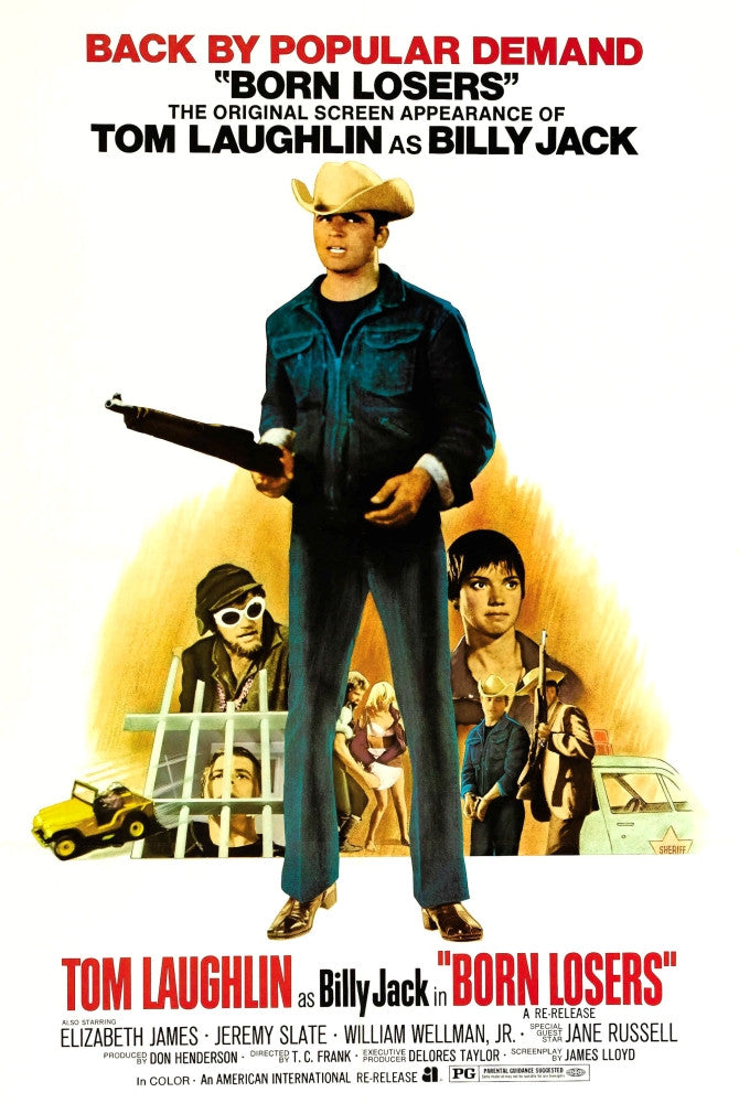 Born Losers 1974 Re-Issue Movie Poster Print