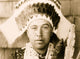 Portrait of Sam Lopez in Traditional TOLOWA Costume Fine Art Print