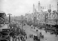 Coney Island: Surf Avenue Fine Art Print - Vintage Photograph by Granger Collection