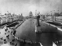 Columbian Exposition 1893 Photograph - The Grand Basin Print