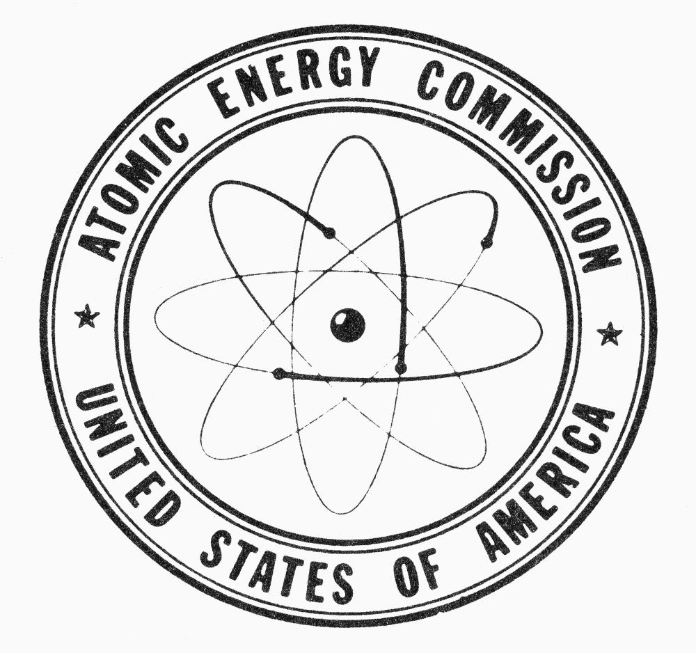 Atomic Energy Commission Seal Fine Art Print by Granger Collection