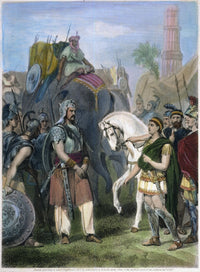 Alexander the Great Accepts Surrender of Porus – Fine Art Print