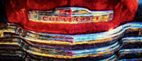 Close-up of Vintage Chevy Truck Fine Art Print by Panoramic Images