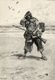 I Stood Like One Thunderstruck Illustration by Walter Paget - Robinson Crusoe Fine Art Print