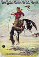 Buffalo Bill Wild West Show Lithograph Poster - Bucking Bronco (C1885) | Granger Collection