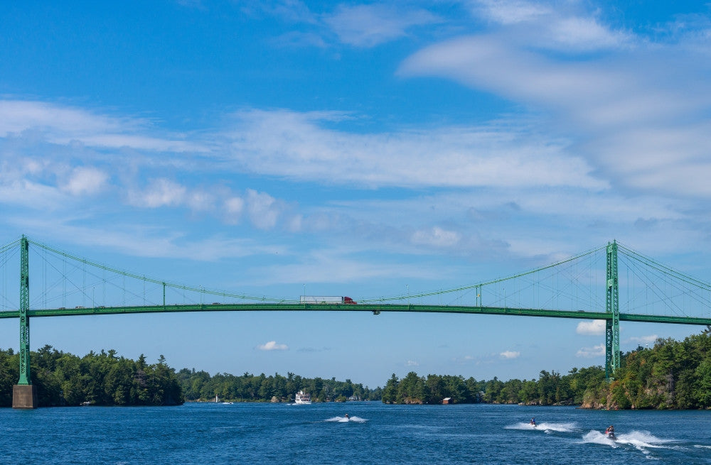 Thousand Islands International Bridge Fine Art Print by Panoramic Images