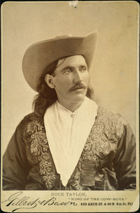 William Levi 'Buck' Taylor - King of the Cowboys Cabinet Photo Print