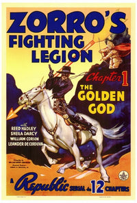 Zorro's Fighting Legion Movie Poster Print 27x40