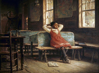 Henry: Kept In, 1888 - Fine Art Print by Edward Lamson Henry