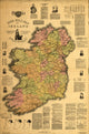Home Rule Map of Ireland - 1893 Fine Art Print