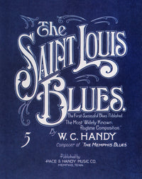 St. Louis Blues 1914 Sheet Music Cover Fine Art Print by Granger Collection