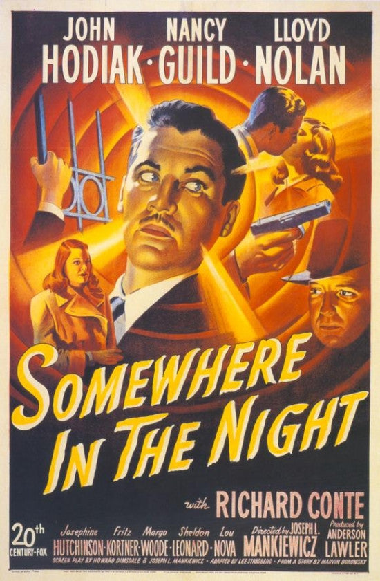 Somewhere in the Night Movie Poster Print (27x40) - Item #MOVCH6742