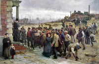 The Strike Fine Art Print by Robert Koehler - 1886