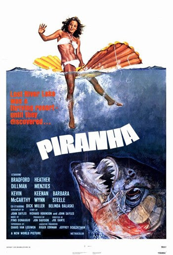 Piranha Movie Poster - 11x17 Print for Home & Office