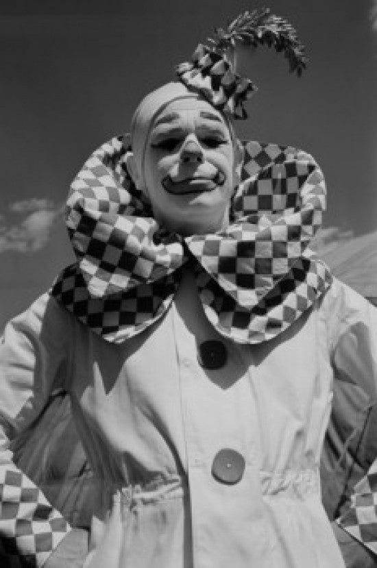 Portrait of Clown Fine Art Print - Available in Multiple Sizes