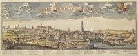 Fribourg, Switzerland 1730 Copper Engraving Poster Print by Granger Collection