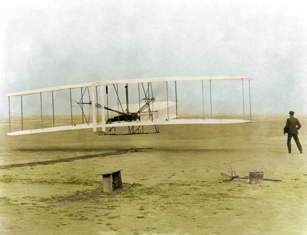 Wright Flyer First Flight 1903 Fine Art Print | Posterazzi