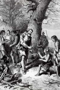 Captain John Smith: Captive Among the Indians Fine Art Print