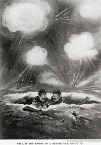 Well, If You Knows of a Better Ole! Wartime Cartoon Print by Bruce Bairnsfather