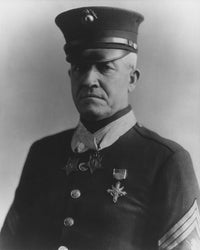 Portrait of Sergeant Major Daniel Dan Daly Vintage Military Photo Print