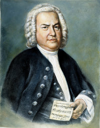 Johann Sebastian Bach Lithograph Fine Art Print by Granger Collection