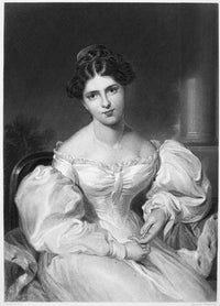 Frances Anne Kemble 'Fanny' Stipple Engraving Fine Art Print