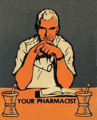 Vintage Matchbook Cover Advertising Poster Print