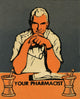 Vintage Matchbook Cover Advertising Poster Print