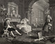 Marriage A La Mode Breakfast Scene Fine Art Print by Hogarth