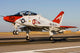 US Navy T-45 Goshawk Taking Off Fine Art Print by Rob Edgcumbe