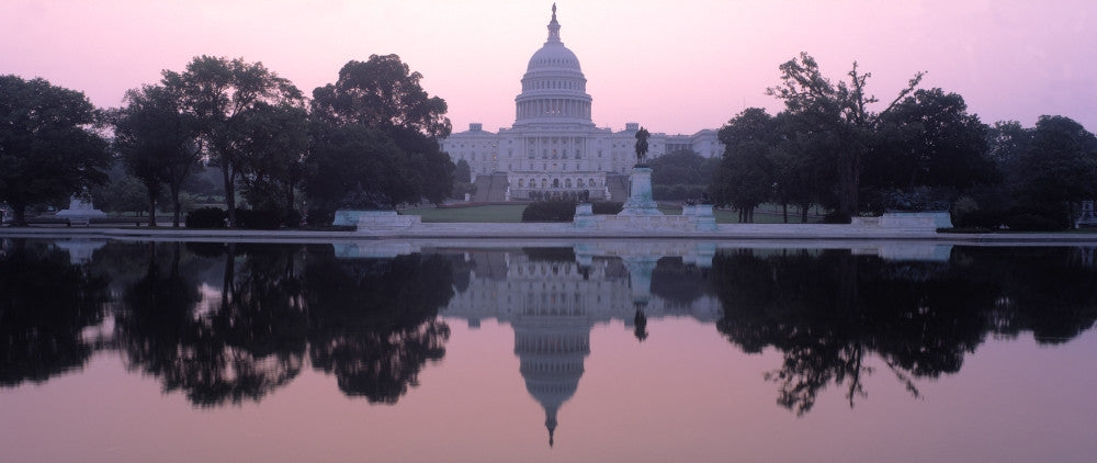 US Capitol Building at Dawn Fine Art Print by Panoramic Images