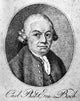 Carl Philipp Emanuel Bach Aquatint Engraving Poster Print by Granger Collection