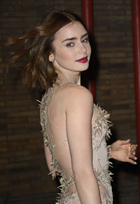 Lily Collins Glamour 2013 Awards Photo Print by Derek Storm