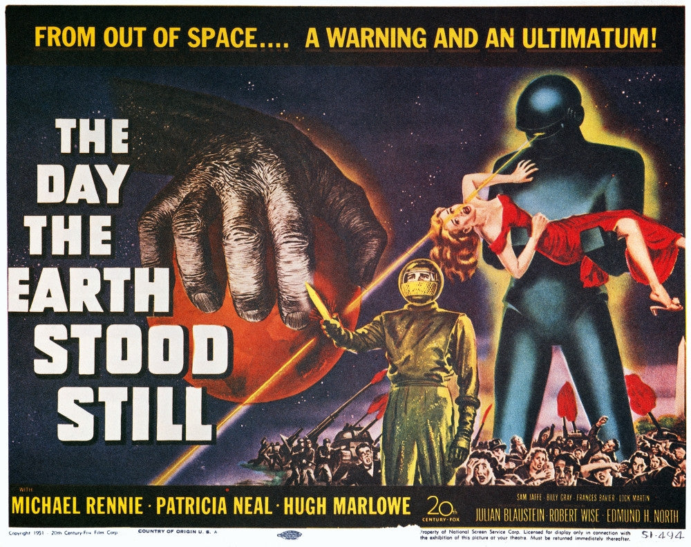 Day The Earth Stood Still 1951 Film Poster Print by Granger Collection