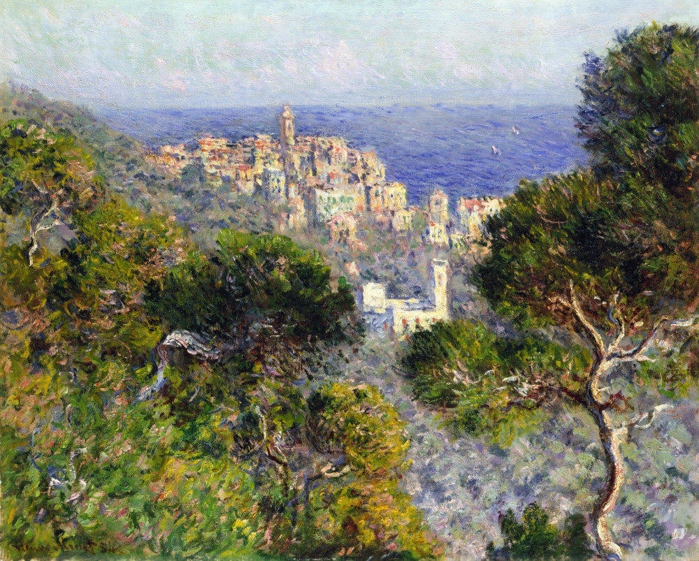 Monet's Bordighera - Stunning Fine Art Print by Claude Monet