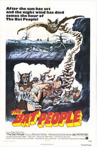 The Bat People Movie Poster Print - Classic Horror Art