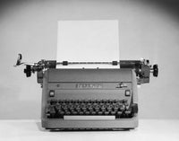 Close-up of a Typewriter Fine Art Print - Item # VARSAL2554883
