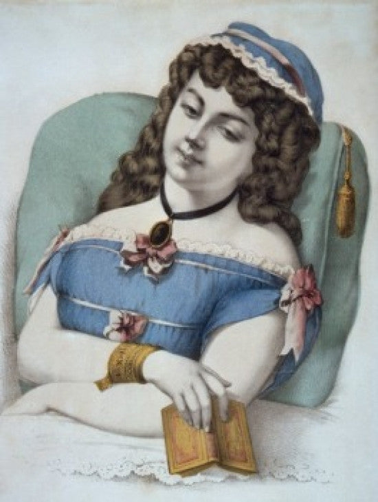 Beautiful Dreamer Currier and Ives Lithograph - Fine Art Print