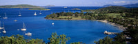Aerial View of Sailboats at Caneel Bay Fine Art Print